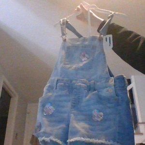 Justice overal shorts